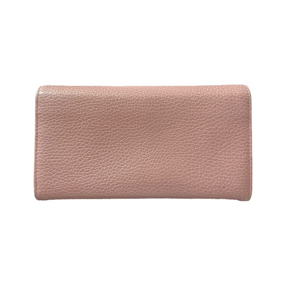 Gucci Swing Leather Logo Long Wallet - Picture 2 of 8